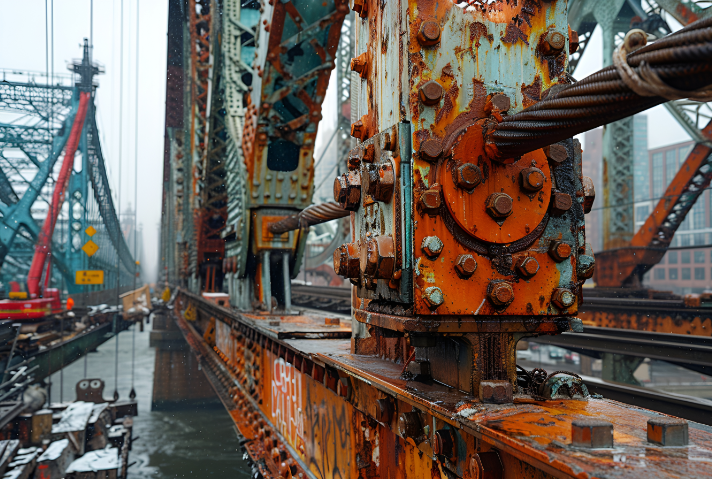 桥梁与重载设备的安全卫士：无源无线垫片式压力传感器的监测价值